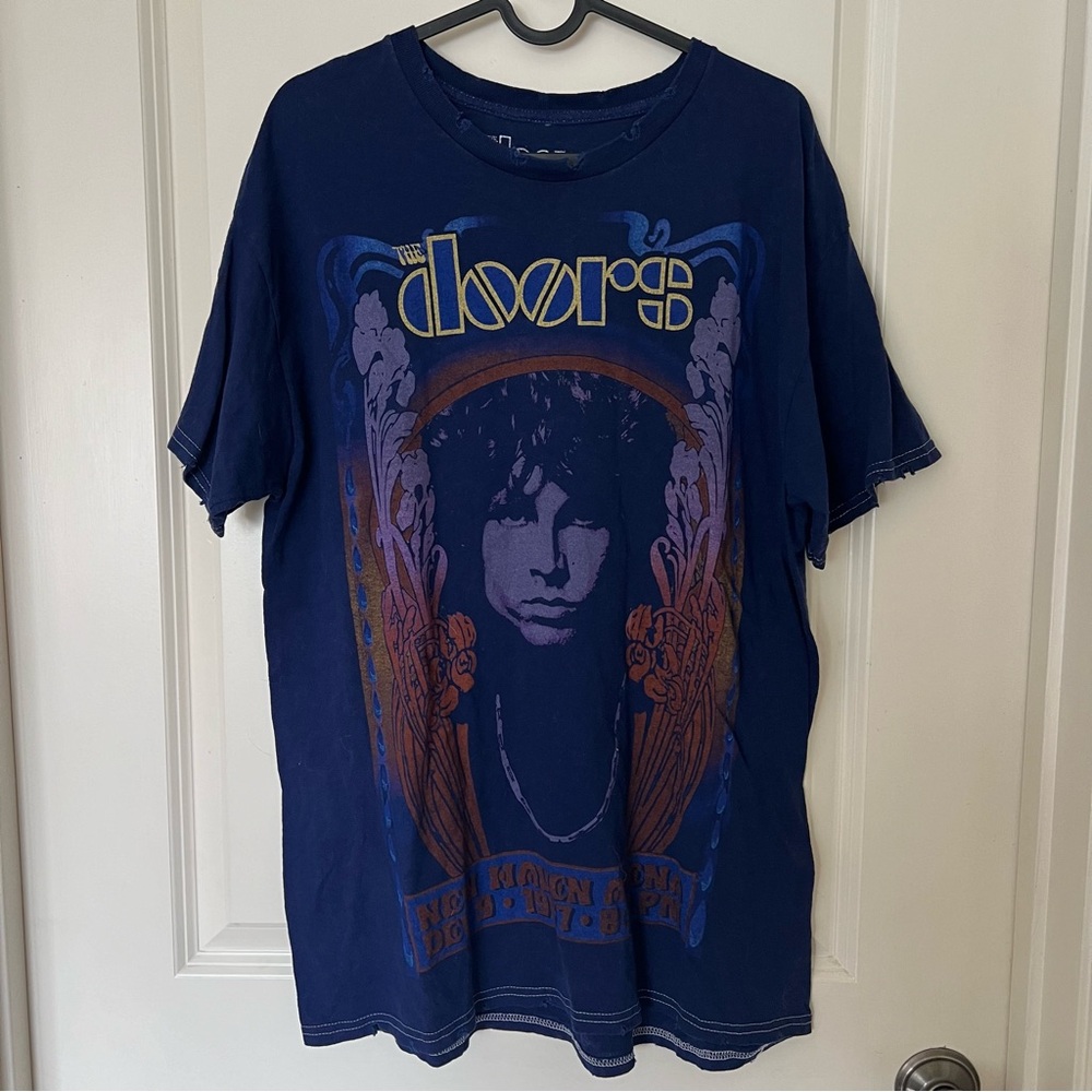 The Doors Graphic Tee - Navy Short Sleeve Top